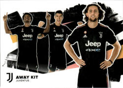Topps 2021 Topps Juventus FC Trading Cards Set #48 Away Kit