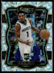 Panini 2017-18 Panini Select Scope Premier Level #142 Malik Monk