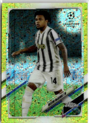 Topps 2020 Topps Chrome UEFA Champions League Yellow Diamond Refractor #79 Weston McKennie 235/299