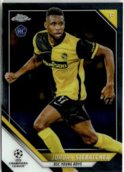 Topps 2021-22 Topps Chrome UEFA Champions League #181 Jordan Siebatcheu