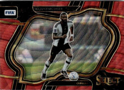 Panini 2022 Select FIFA Soccer Field Level Red Wave Prizm #224 Antonio Rudiger