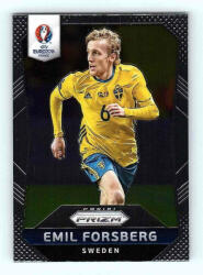 Panini 2016 Panini Panini Uefa Euro Prizm Base #250 Emil Forsberg