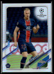 Topps 2020-21 Topps Chrome UEFA Champion’s League Refractor #51 Mitchel Bakker