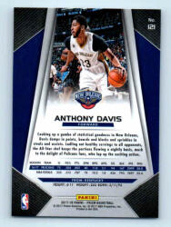 Panini 2017-18 Prizm Basketball Base # 121 Anthony Davis