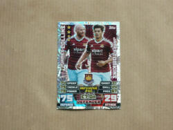 Topps 2014-15 Topps Match Attax Extra Defensive Duo #420 James Collins/James Tomkins