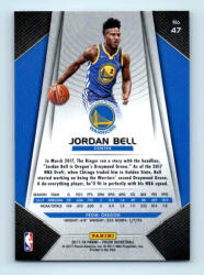 Panini 2017-18 Prizm Basketball Base # 47 Jordan Bell