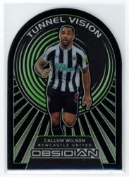 Panini 2022 Panini Obsidian Tunnel Vision Electric Etch Green #1 Callum Wilson 2/5