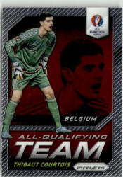 Panini 2016 Panini UEFA Euro Prizm All-Qualifying Team #1 Thibaut Courtois