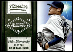 Panini 2014-2015 Panini Classics Stars of Summer #16 Felix Hernandez