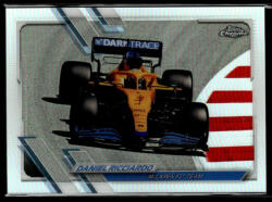 Topps 2021 Topps Chrome Formula 1 Racing Refractor #100 Daniel Ricciardo