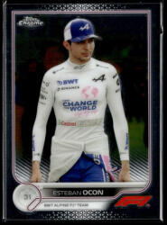 Topps 2022 Topps Chrome Formula 1 Racing #43 Esteban Ocon