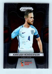 Panini 2017-18 Panini Prizm World Cup Soccer Base #70 Jordan Henderson
