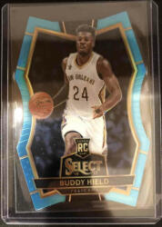 Panini 2016-17 Panini Select Premier Level Base Light Blue Prizm #122 Buddy Hield RC 153/199