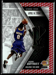Panini 2015 Panini Kobe HeroVillain - Red MVP Unleash the Hero # 9 Kobe Bryant