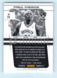 Panini 2013-14 Panini Prizm Base #55 Paul Pierce