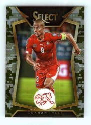Panini 2015-16 Select Soccer Base Variation Camo Prizm #58 Gokhan Inler 093/249