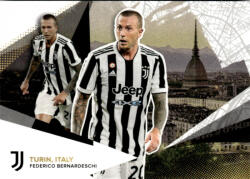 Topps 2021 Topps Juventus FC Trading Cards Set #33 Federico Bernardeschi
