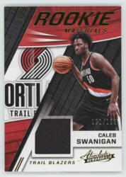 Panini 2017-18 Absolute Memorabilia Rookie Materials #RM-CSW Caleb Swanigan RC MEM 121/199