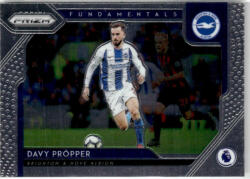 Panini 2019 Panini Prizm English Premier League Fundamentals #0 Davy Propper