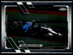 Topps 2021 Topps Chrome Formula 1 F1 CARS #115 Nicholas Latifi