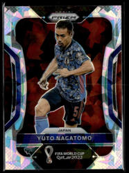 Panini 2022 Panini Prizm World Cup Ice Prizm #132 Yuto Nagatomo