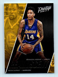 Panini 2016-17 Panini Prestige Reminiscent # 1 Brandon Ingram/Kevin Durant