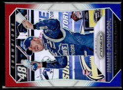 Panini 2016 Panini Prizm Red White & Blue #65 Jimmie Johnson