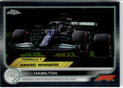 Topps 2022 Topps Chrome Formula 1 Racing #198 Lewis Hamilton