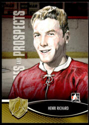 Upper Deck 2012 In The Game Heroes and Prospects #11 Henri Richard