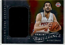Panini 2012-13 Panini Brilliance Game Time Jerseys # 2 Jose Calderon