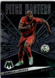 Panini 2021 Panini Mosaic Road to the FIFA World Cup Qatar Pitch Masters #9 Romelu Lukaku
