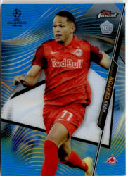 Topps 2020 Topps Finest UEFA Champions League Blue Refractor #13 Noah Okafor 150/150