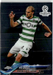 Topps 2017 Topps Chrome UEFA Champions League #77 Bas Dost