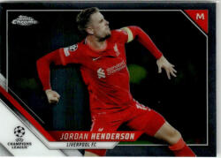 Topps 2021-22 Topps Chrome UEFA Champions League #16 Jordan Henderson