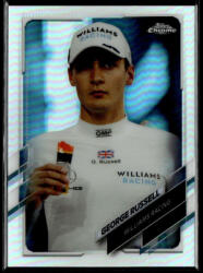 Topps 2021 Topps Chrome Formula 1 Racing Refractor #35 George Russell