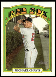 Topps 2021-2022 Topps Heritage #227 Michael Chavis