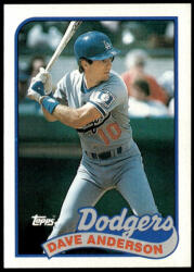 Topps 1989-1990 Topps #117 Dave Anderson