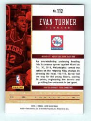 Panini 2013-14 Panini Elite Base #112 Evan Turner