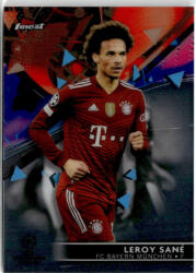 Topps 2021 Topps Finest UEFA Champions League #34 Leroy Sané