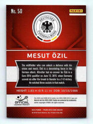 Panini 2016 Panini Panini Uefa Euro Prizm Base #50 Mesut Ozil