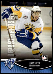 Upper Deck 2012 In The Game Heroes and Prospects #141 Lukas Sutter