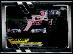 Topps 2021 Topps Chrome Formula 1 GRAND PRIX DRIVER OF THE DAY #169 Sergio Perez