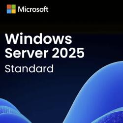 Microsoft Windows Server 2025 Standard, RETAIL, 32/64 bit, Toate limbile, Licenta Electronica