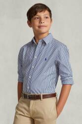Ralph Lauren gyerek ing pamutból sötétkék - sötétkék 152-158