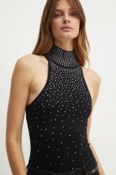 Marciano Guess top JEN női, félgarbó nyakú, fekete, 4BGR37 5439Z - fekete L