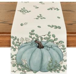 Artoid Fashion Traversa de masa model dovleac albastru, 40x300 cm Fata de masa
