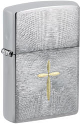 Zippo Brichetă Zippo 46479 Brass Religious Cross (46479) Bricheta