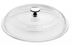 Villeroy & Boch Staub öntöttvas kerek üveg fedő üveg 28 cm