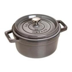 Villeroy & Boch Staub öntöttvas kerek lábas grafitszürke 2, 6 l 22 cm