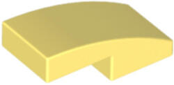 LEGO® Alkatrészek (Pick a Brick) Fényes Világos Sárga 1x2 Íves elem 6147726 (6147726)